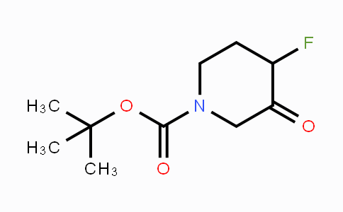 CAS No. 1334413-33-0, tert-Butyl 4-fluoro-3-oxopiperidine-1-carboxylate
