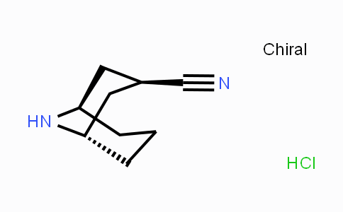 CAS No. 1363383-01-0, exo-3-Cyano-9-azabicyclo-[3.3.1]nonane hydrochloride