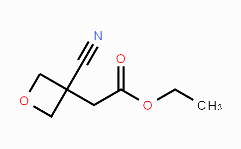 CAS No. 1050611-00-1, Ethyl 2-(3-cyanooxetan-3-yl)acetate