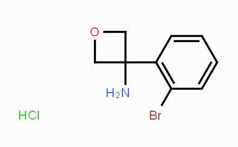 CAS No. 1416323-20-0, 3-Amino-3-(2-bromophenyl)oxetane hydrochloride