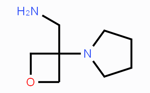CAS No. 1416323-30-2, 3-Aminomethyl-3-(pyrrolidin-1-yl)oxetane