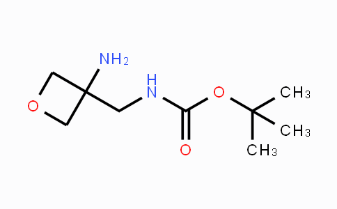 CAS No. 1379322-06-1, tert-Butyl N-[(3-aminooxetan-3-yl)methyl]carbamate