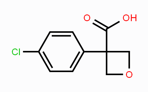 CAS No. 1393534-20-7, 3-(4-Chlorophenyl)oxetane-3-carboxylic acid