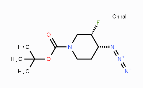 CAS No. 1070896-85-3, (3,4)-cis-tert-Butyl-4-azido-3-fluoropiperidine-1-carboxylate