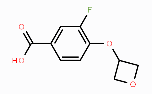 CAS No. 1346498-50-7, 3-Fluoro-4-(oxetan-3-yloxy)benzoic acid