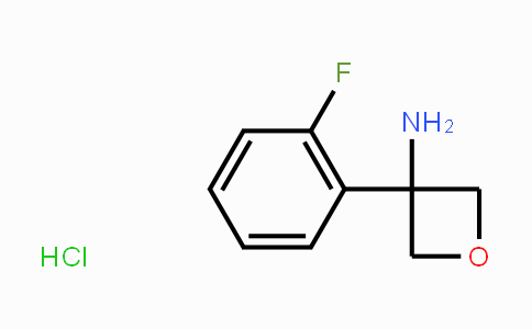 CAS No. 1332839-78-7, 3-(2-Fluorophenyl)oxetan-3-amine hydrochloride