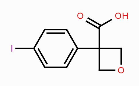 CAS No. 1416323-19-7, 3-(4-Iodophenyl)oxetane-3-carboxylic acid