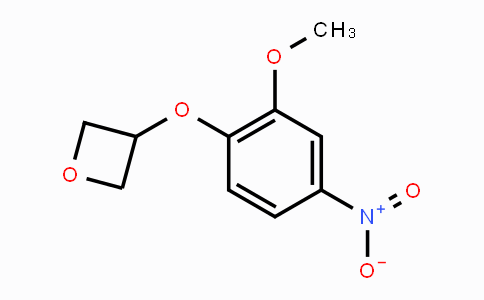 CAS No. 1356113-04-6, 3-(2-Methoxy-4-nitrophenoxy)oxetane