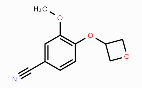 CAS No. 1349717-26-5, 3-Methoxy-4-(oxetan-3-yloxy)-benzonitrile