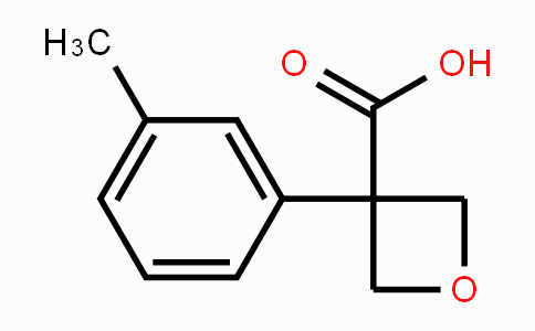 CAS No. 1393568-32-5, 3-(3-Methylphenyl)oxetane-3-carboxylic acid