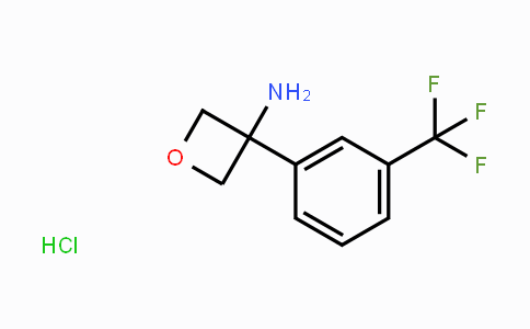 CAS No. 1349719-25-0, 3-[3-(Trifluoromethyl)phenyl]-oxetan-3-amine hydrochloride