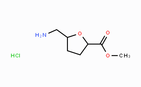 CAS No. 1304126-25-7, Methyl 5-(aminomethyl)tetrahydrofuran-2-carboxylate hydrochloride