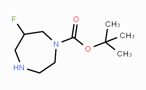 CAS No. 1261297-63-5, tert-Butyl 6-fluoro-1,4-diazepane-1-carboxylate