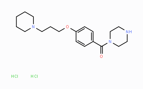 CAS No. 685871-07-2, 1-{4-[3-(Piperidin-1-yl)propoxy]benzoyl}-piperazine dihydrochloride