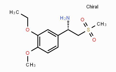 MC115819 | 608141-42-0 | (1S)-1-(3-Ethoxy-4-methoxy-phenyl)-2-methanesulfonyl-ethylamine