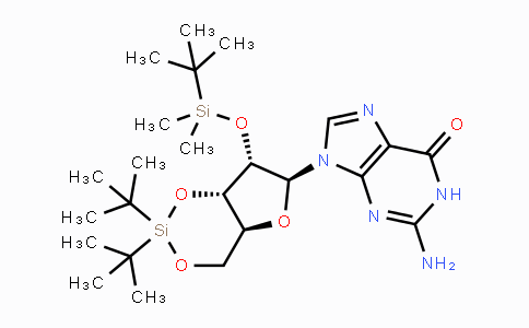 CAS No. 401812-99-5, 2'-O-(tert-Butyldimethylsilyl)-3',5'-O-(di-tert-butylsilanediyl)guanosine