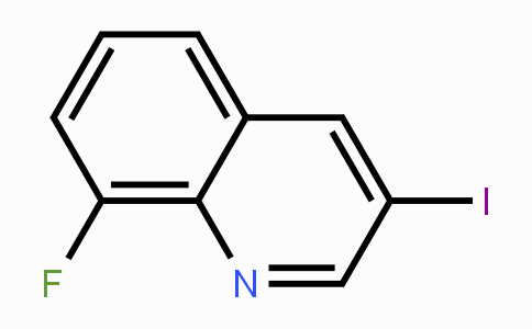 CAS No. 866782-59-4, 8-Fluoro-3-iodoquinoline