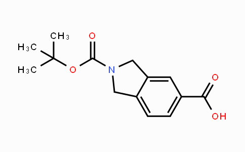 CAS No. 149353-71-9, 2-[(tert-Butoxy)carbonyl]-2,3-dihydro-1H-isoindole-5-carboxylic acid