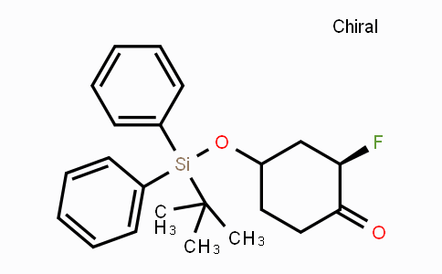 DY115844 | 1268512-08-8 | (2R)-4-[(tert-Butyldiphenylsilyl)-oxy]-2-fluorocyclohexan-1-one