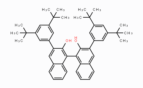 CAS No. 756491-53-9, (R)-3,3'-Bis(3,5-di-tert-butylphenyl)-[1,1'-binapthalene]-2,2'-diol