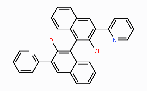 CAS No. 1173578-43-2, (R)-3,3'-Di(pyridin-2-yl)-[1,1'-binapthalene]-2,2'-diol
