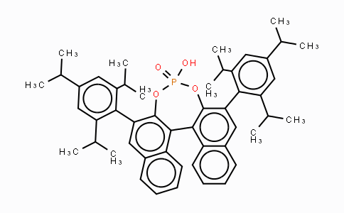 CAS No. 791616-63-2, (R)-3,3'-Bis(2,4,6-trisopropylphenyl)-1,1'-binapthyl-2,2'-diyl hydrogenphosphate