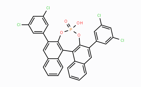 CAS No. 1191451-24-7, (R)-3,3'-Bis(3,5-dichlorophenyl)-1,1'-binapthyl-2,2'-diyl hydrogenphosphate