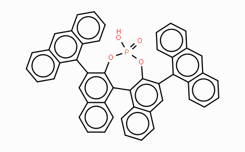 CAS No. 361342-51-0, (R)-3,3'-Bis(anthracenyl-9-yl)-1,1'-binapthyl-2,2'-diyl hydrogenphosphate
