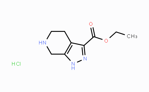 CAS No. 1630096-68-2, Ethyl 1H,4H,5H,6H,7H-pyrazolo[3,4-c]pyridine-3-carboxylate hydrochloride