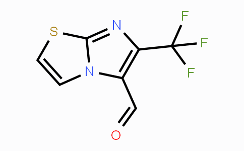 CAS No. 564443-27-2, 6-(Trifluoromethyl)imidazo-[2,1-b]thiazole-5-carbaldehyde