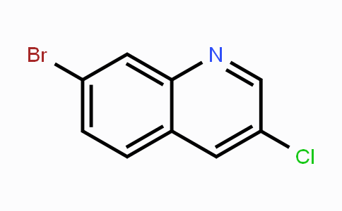 CAS No. 1246549-62-1, 7-Bromo-3-chloroquinoline