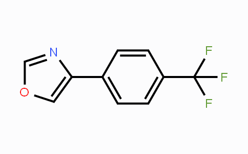 CAS No. 1126636-40-5, 4-(4-(Trifluoromethyl)phenyl)oxazole