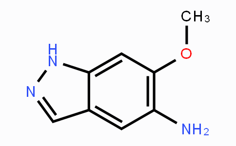 CAS No. 749223-61-8, 6-Methoxy-1H-indazol-5-amine