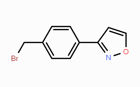CAS No. 169547-67-5, 3-(4-(Bromomethyl)phenyl)isoxazole