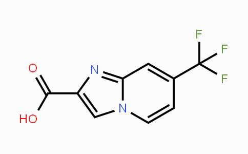 CAS No. 1620569-19-8, 7-(Trifluoromethyl)imidazo-[1,2-a]pyridine-2-carboxylic acid