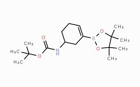 CAS No. 1175298-09-5, tert-Butyl (3-(4,4,5,5-tetramethyl-1,3,2-dioxa-borolan-2-yl)cyclohex-3-en-1-yl)carbamate