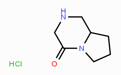 CAS No. 1628557-06-1, Hexahydropyrrolo[1,2-a]pyrazin-4(1H)-one hydrochloride