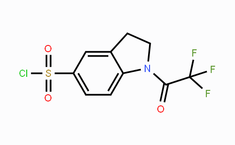 CAS No. 210691-38-6, 1-(Trifluoroacetyl)indoline-5-sulfonyl chloride