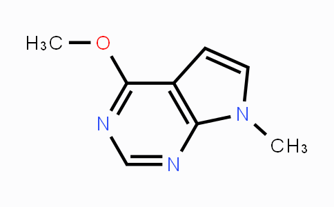 CAS No. 1644602-67-4, 4-Methoxy-7-methyl-7H-pyrrolo[2,3-d]pyrimidine