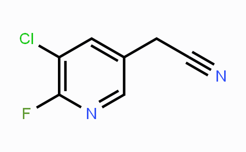 CAS No. 1227513-54-3, 5-Chloro-6-fluoro pyridine-3-yl-acetonitrile