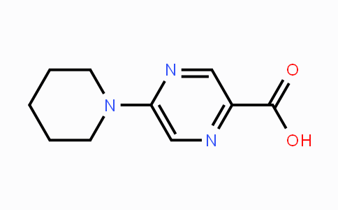 CAS No. 1210707-88-2, 5-(Piperidin-1-yl)pyrazine-2-carboxylic acid