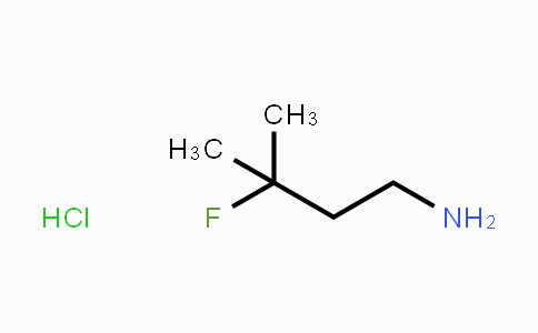 CAS No. 1509922-69-3, 3-Fluoro-3-methylbutan-1-amine hydrochloride