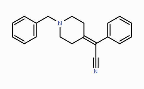 CAS No. 6517-69-7, 2-(1-Benzylpiperidin-4-ylidene)-2-phenylacetonitrile
