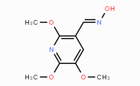 CAS No. 1383791-81-8, (E)-2,5,6-Trimethoxynicotinaldehyde oxime