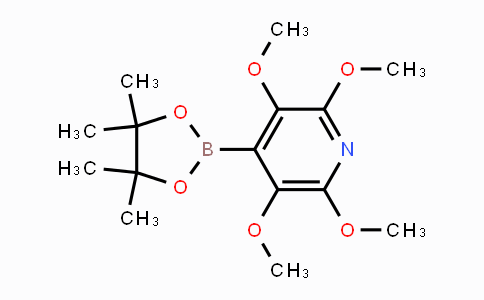 CAS No. 2096995-77-4, 2,3,5,6-Tetramethoxy-4-(4,4,5,5-tetramethyl-1,3,2-dioxaborolan-2-yl)pyridine