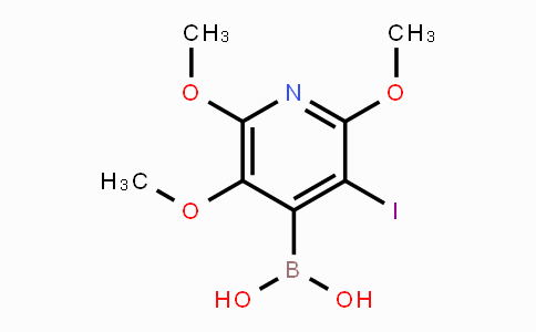 CAS No. 2096338-48-4, (3-Iodo-2,5,6-trimethoxypyridin-4-yl)boronic acid