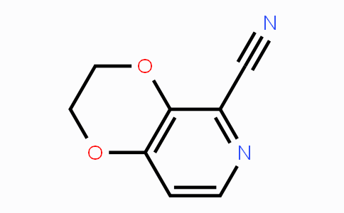 CAS No. 1823922-75-3, 2,3-Dihydro-[1,4]dioxino-[2,3-c]pyridine-5-carbonitrile