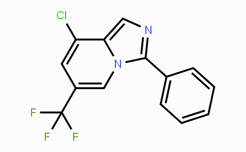 CAS No. 1781241-49-3, 8-Chloro-3-phenyl-6-(trifluoromethyl)-imidazo[1,5-a]pyridine