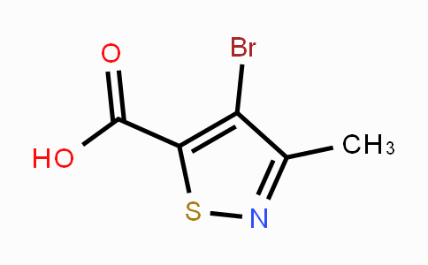 CAS No. 89284-01-5, 4-Bromo-3-methyl-isothiazole-5-carboxylic acid