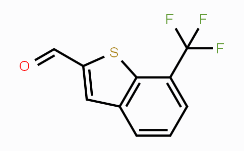 CAS No. 1353011-97-8, 7-Trifluoromethyl-benzo[b]thiophene-2-carbaldehyde